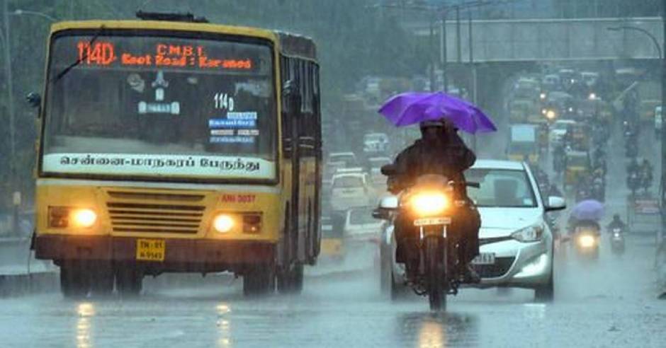 Rain expected next two days, Meteorological Centre, Chennai