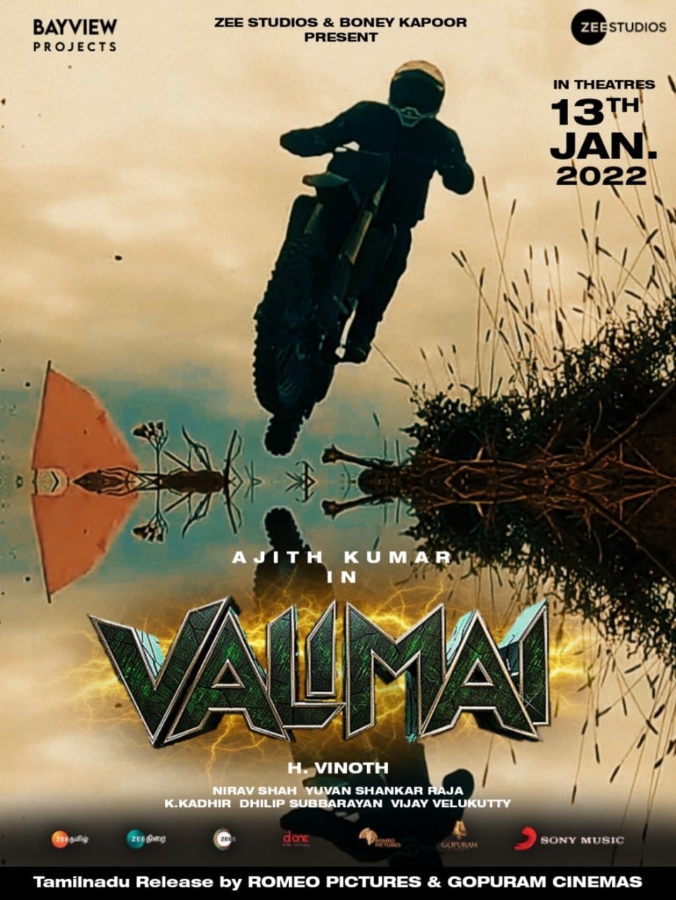Valimai France Theatrical Rights bagged by Friday Entertainment