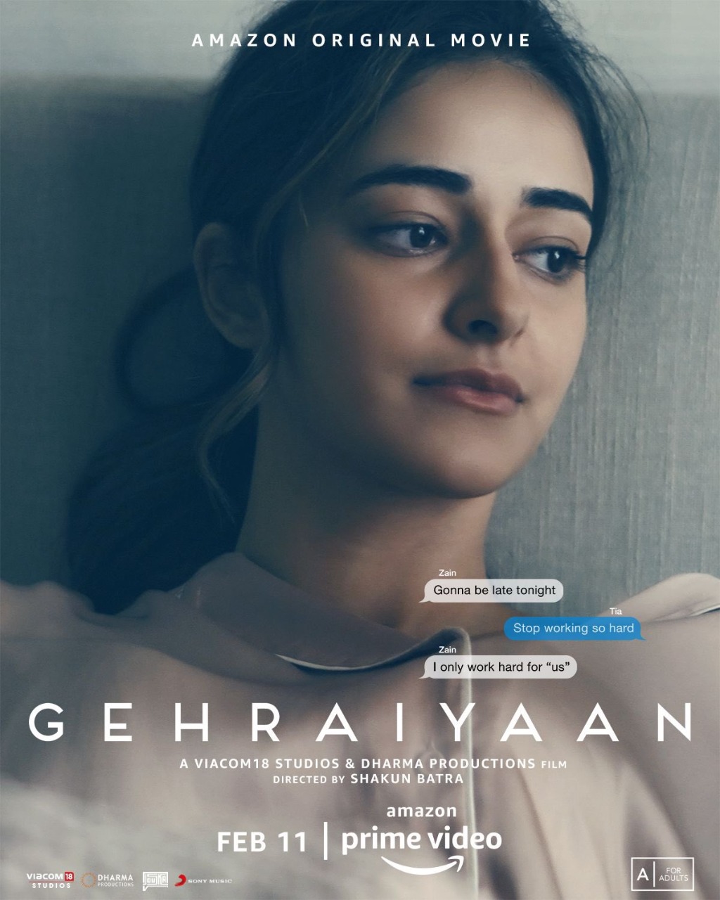 Deepika Padukone gehraiyaan releasing on Feb 11 on Amazon prime