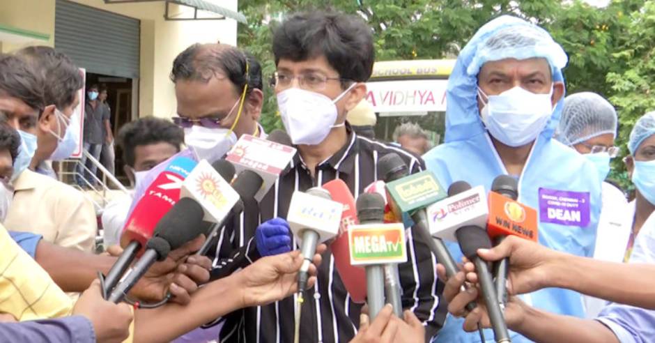 TN Health Secretary Radhakrishnan alerts people on covid19 spread