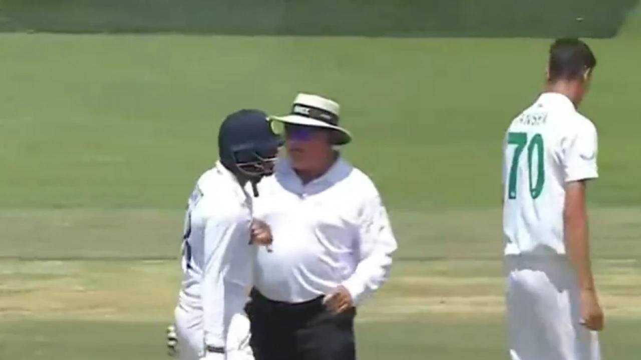 Umpire erasmus said you guys giving heart attack to indian team