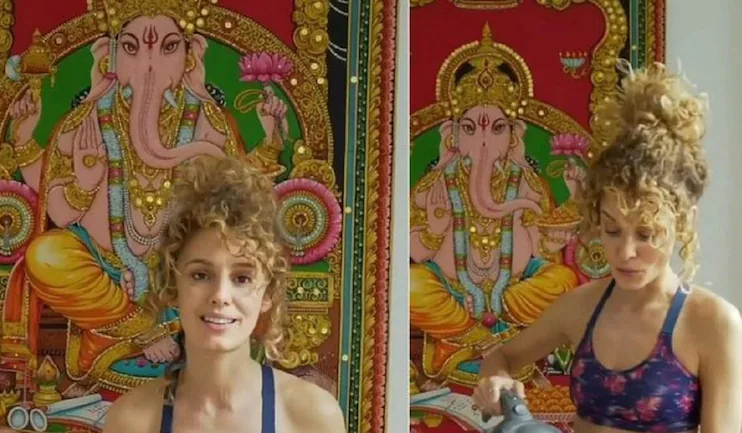  Indian fans spotted ganapathy image in Money heist heroine home