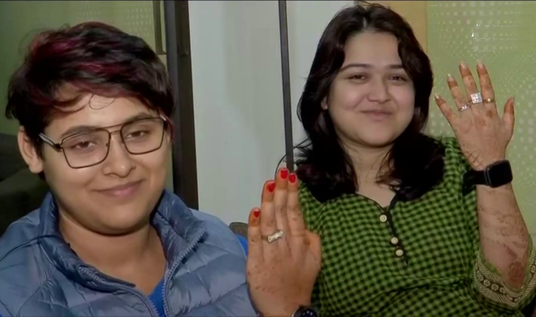 Lesbian marriage of two female doctors from Nagpur