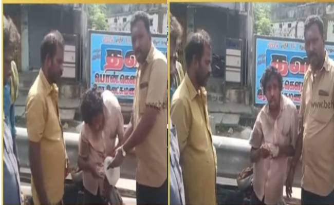 viluppuram auto drivers helped physically challenged person