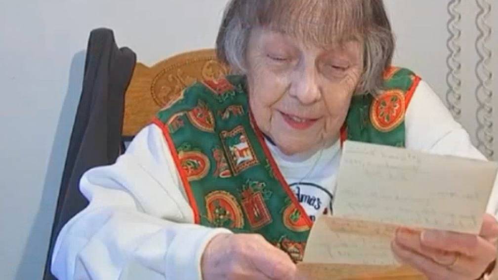 us soldier written the letter and received 76 years later