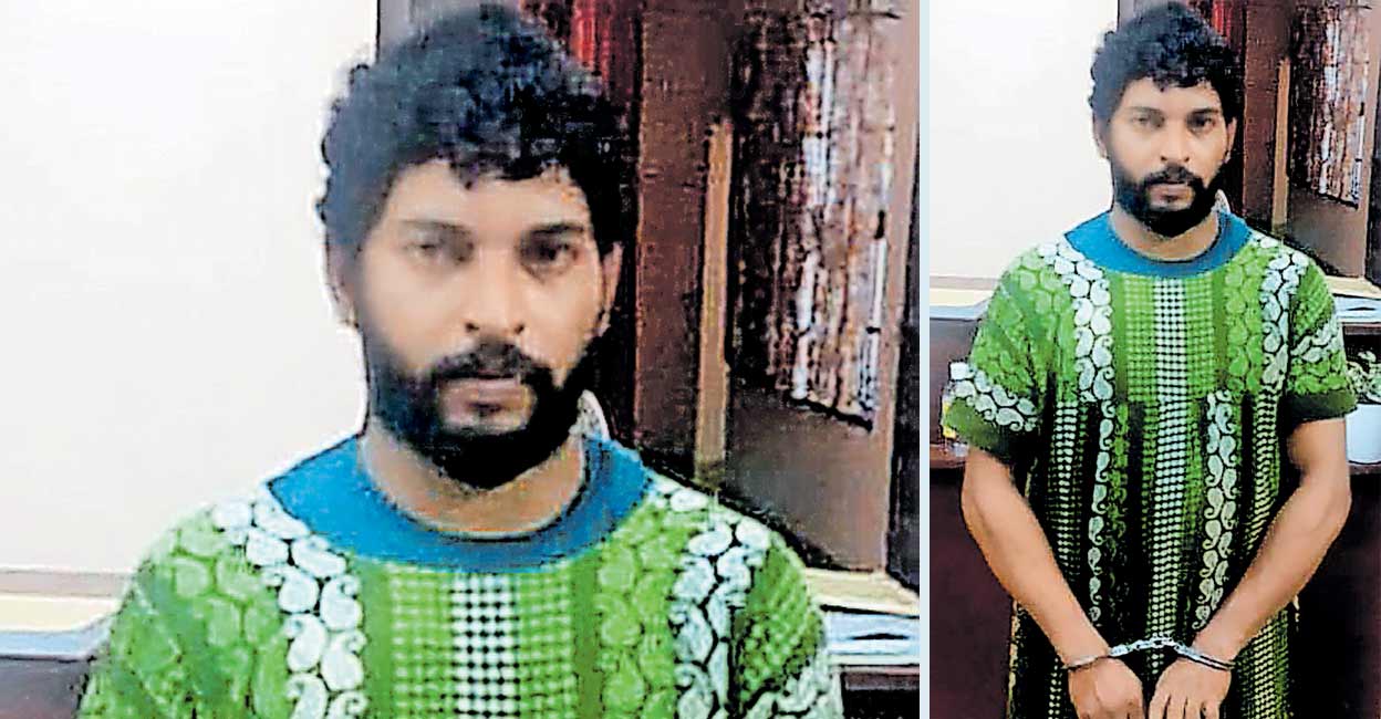 Kerala police arrested thief in Kottayam who wearing nighty