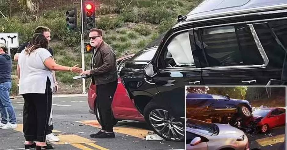 Hollywood Actor Arnold involved in car accident