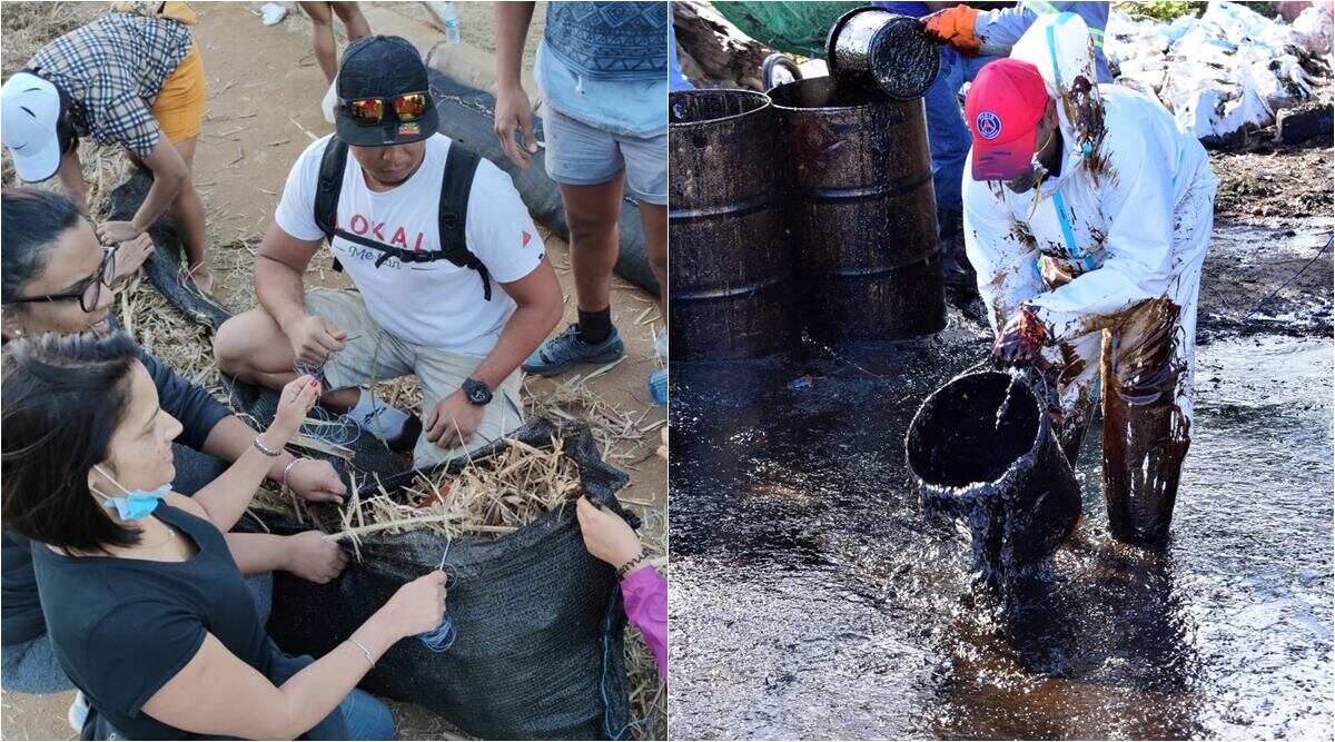 Peru people donating hair to assist oil clean-up