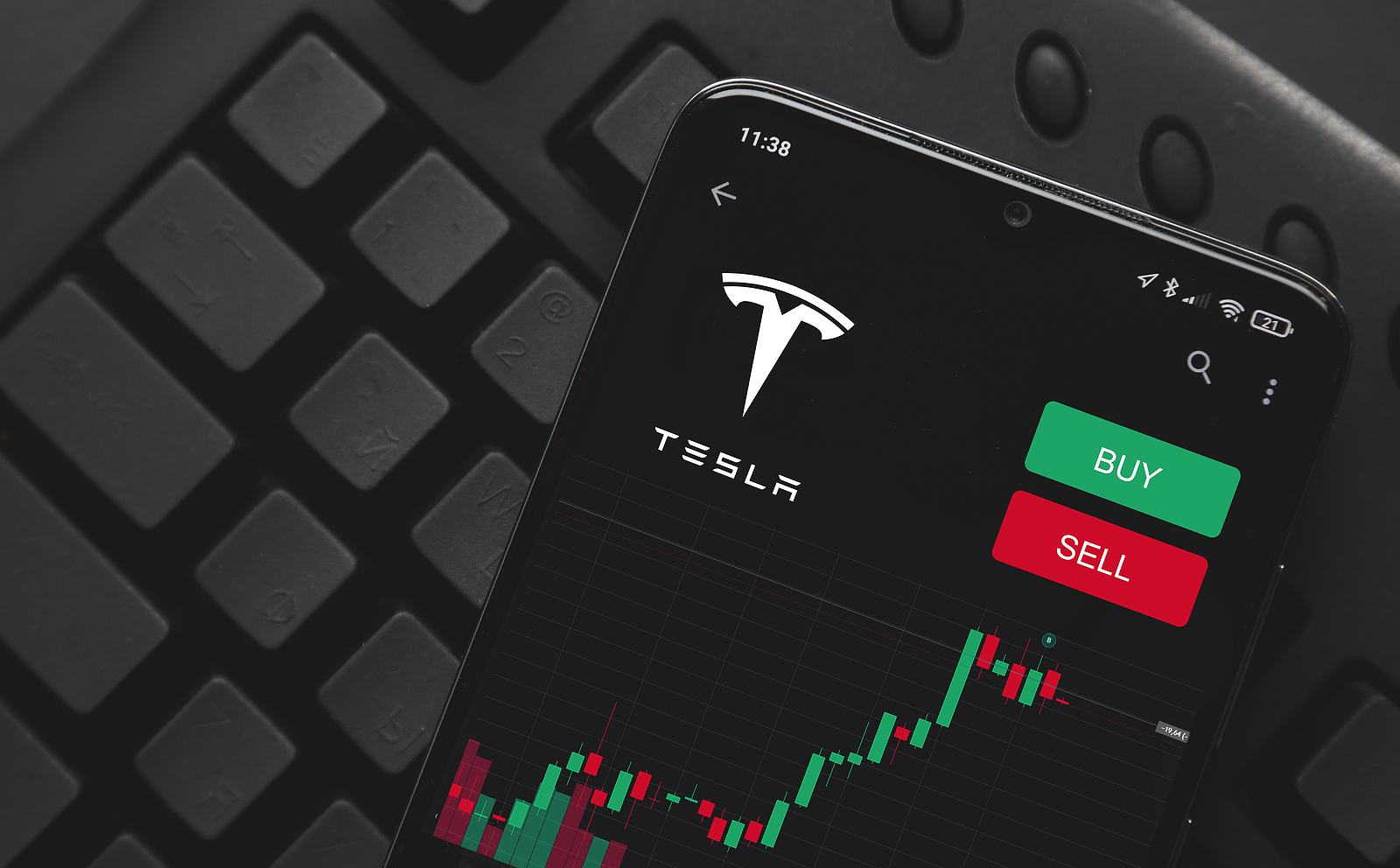 Elon Musk Tesla's share market value fell 12 percent