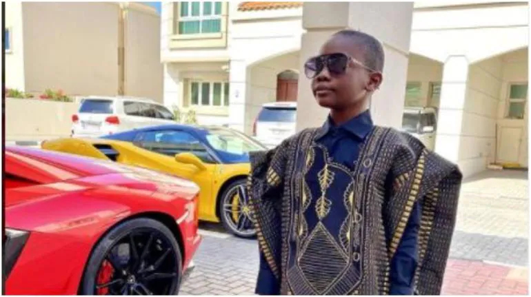 A boy from Nigeria is known as a young millionaire