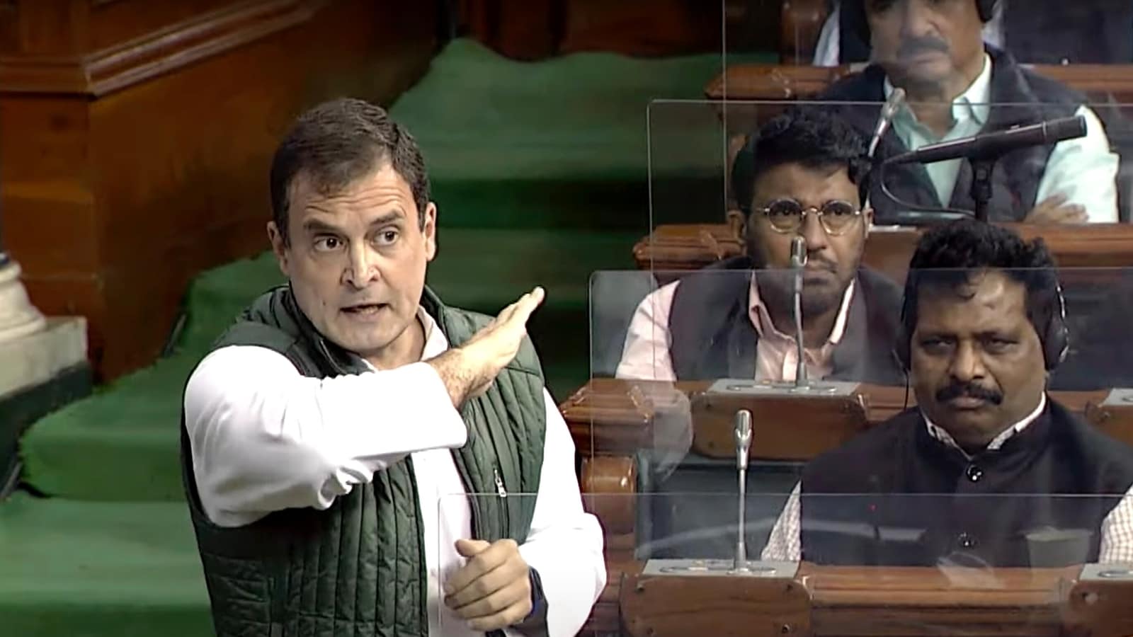 Rahul Gandhi speech Parliament Pakistan and China is controversial us