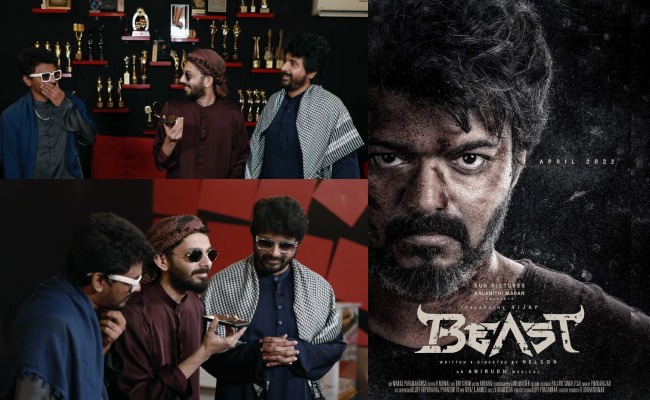 Breaking: Anirudh has sung the Arabic Kuthu song in Beast