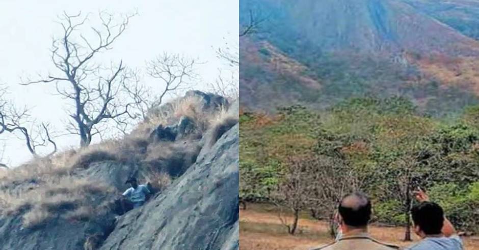 Kerala youth trapped on Palakkad hill for nearly 2 days