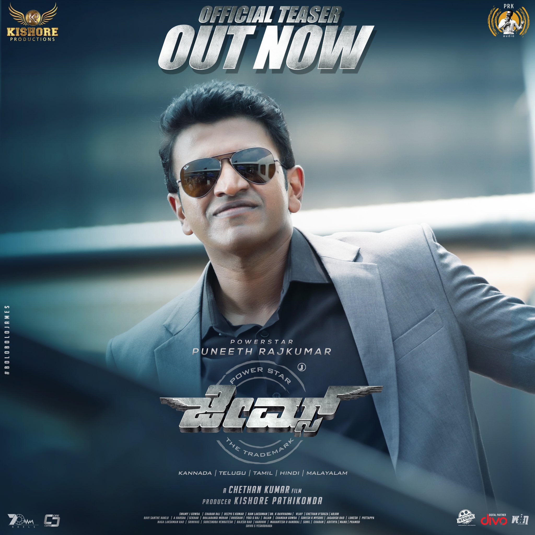 Teaser from Puneeth Rajkumar's last movie leaves fans teary-eyed; viral video from James