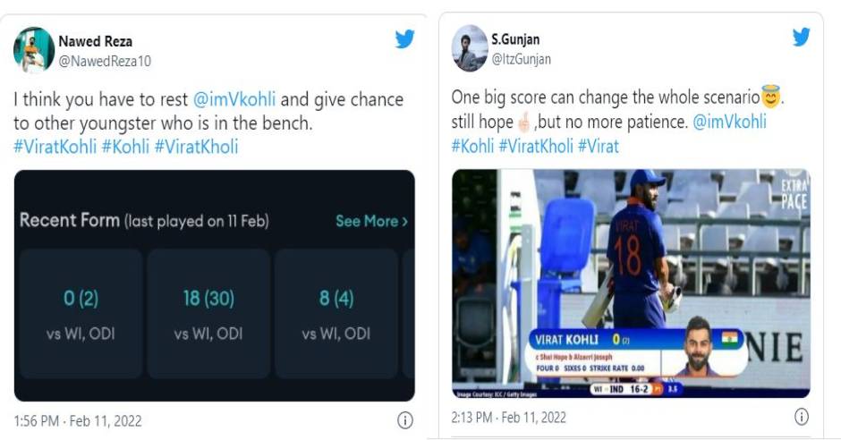 Twitter reacts as Virat Kohli bags two-ball duck in 3rd ODI
