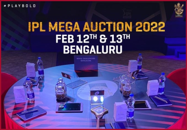 IPL auction 2022 bengaluru 10 teams csk mumbai indians rcb kkr