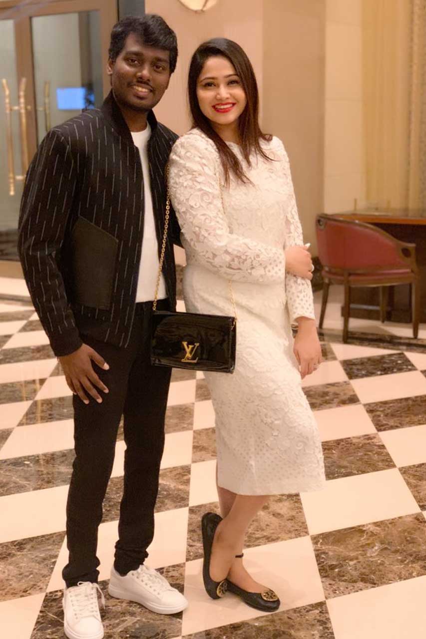 Atlee and Priya's Valentine's Day celebration has a special Raja Rani connect; viral video