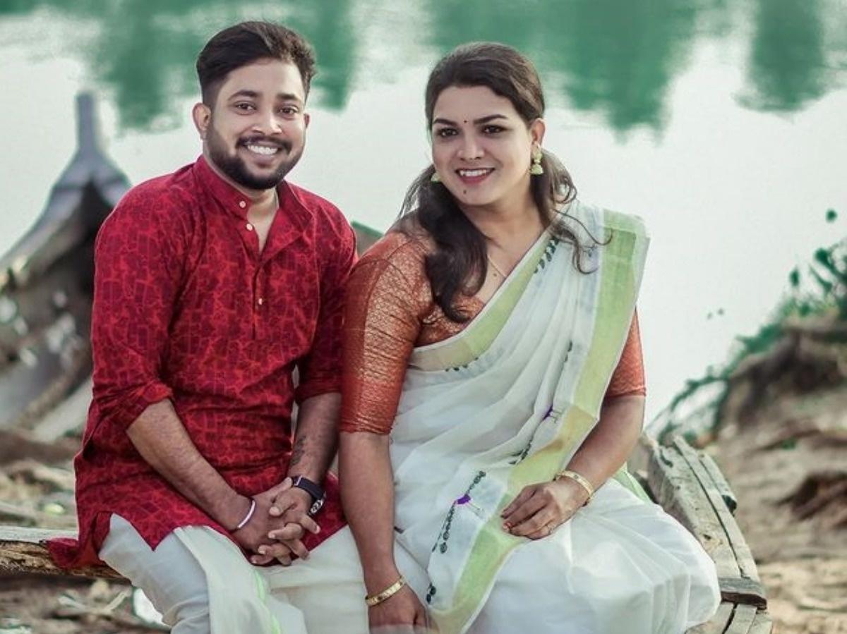 Kerala trans couple Syama, Manu Karthika ties knot on Valentines day