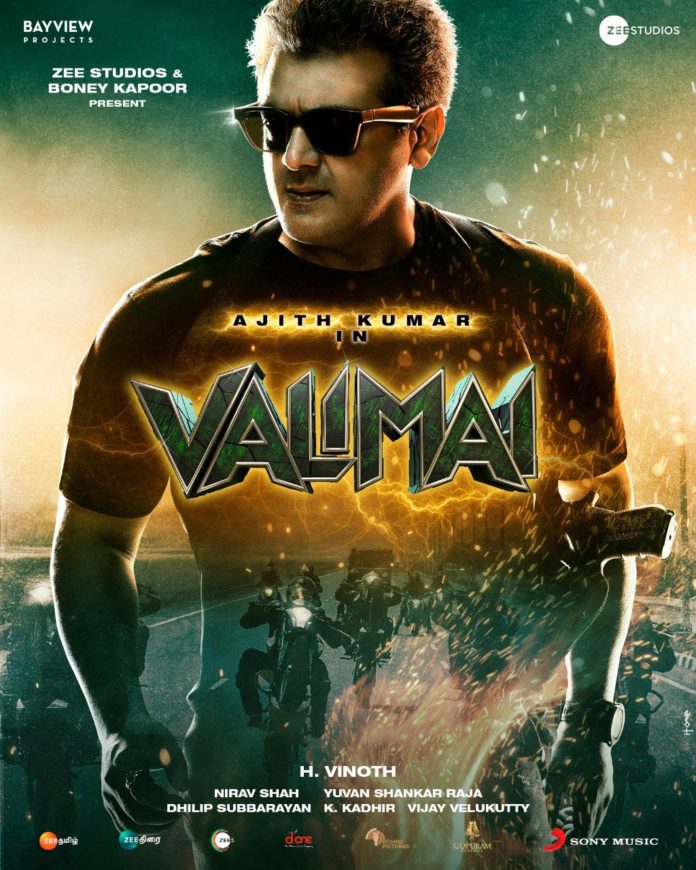 Ajith's powerful new action scene from Valimai is sure to leave fans at the edge of their seats; Boney Kapoor