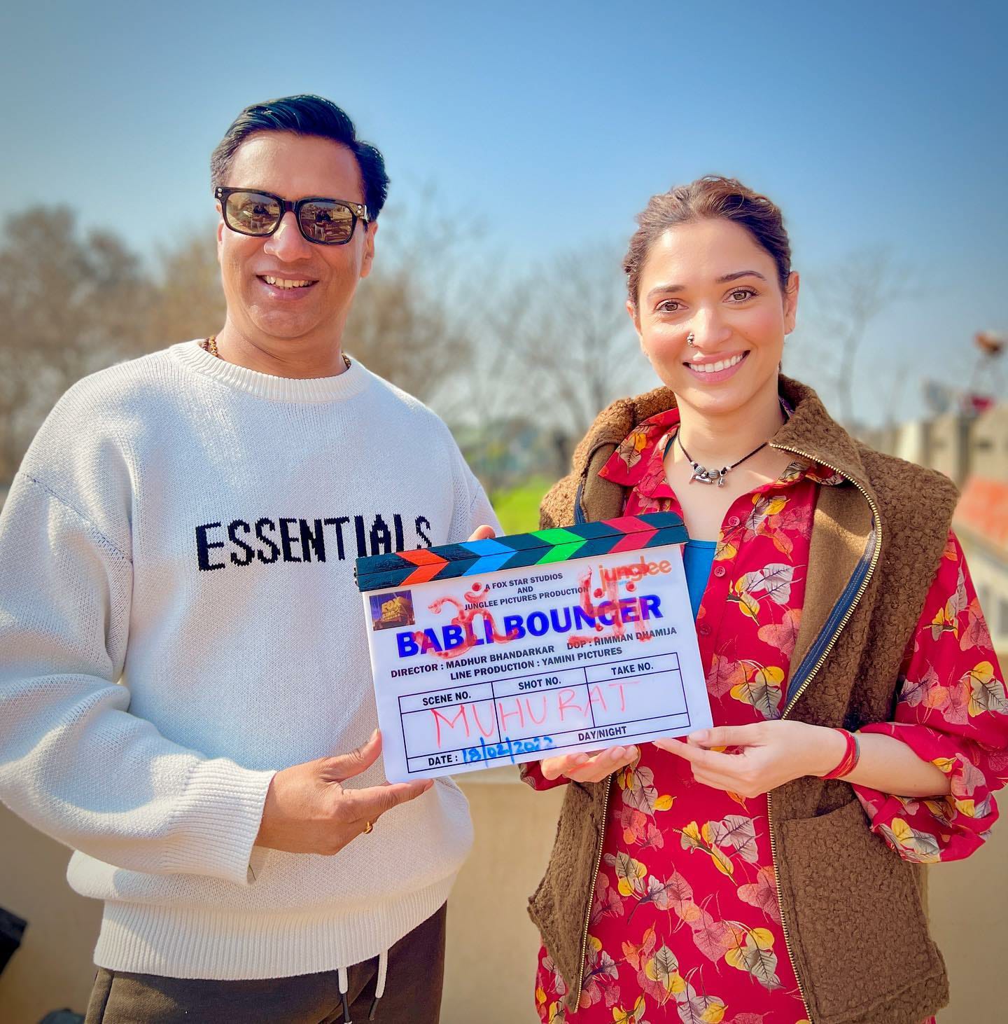 Tamannaah in a never-before-seen avatar; teams up with this National-Award winning director Madhur Bhandarkar ft Babli Bouncer