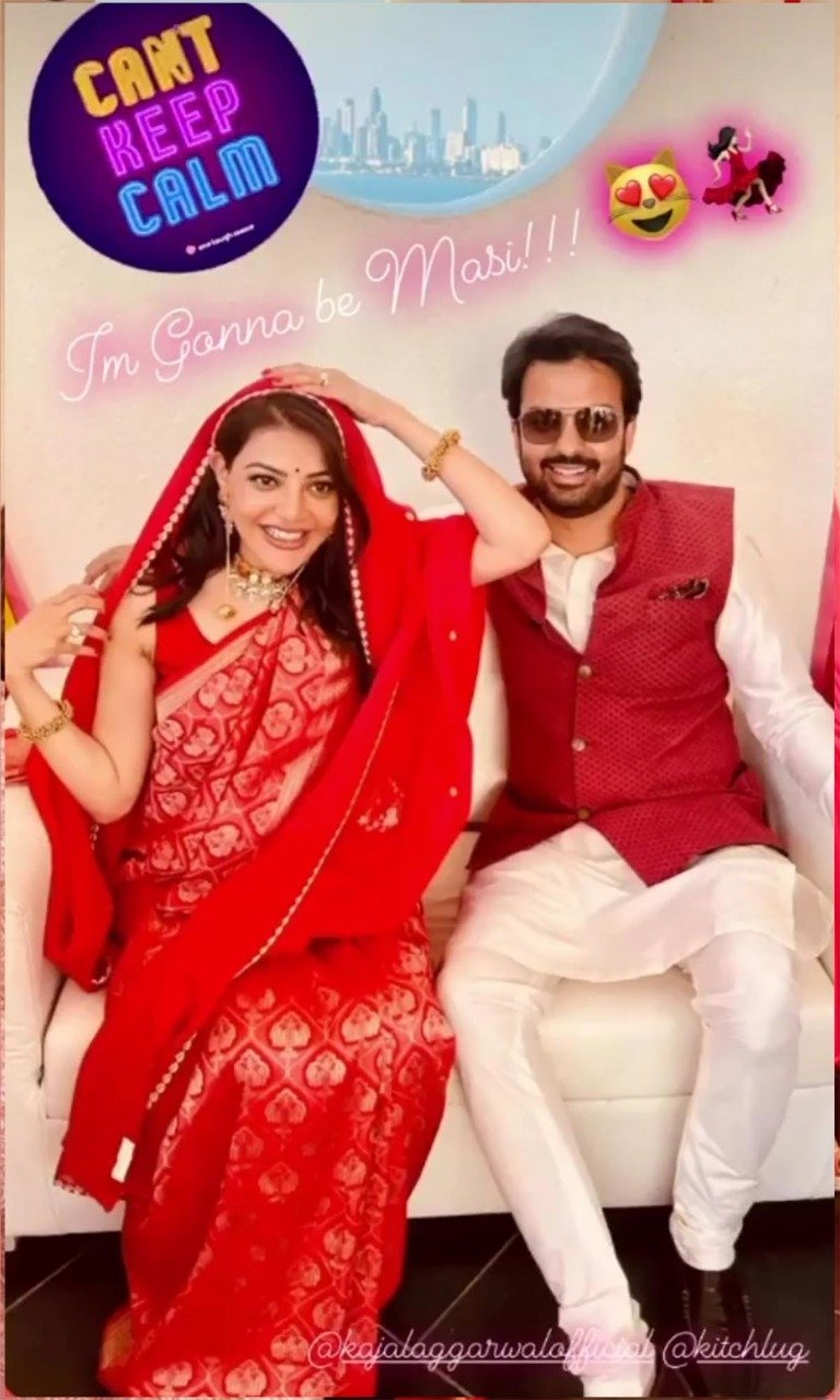 Pregnant Kajal Aggarwal's glow in her baby-shower clicks is unmissable; viral