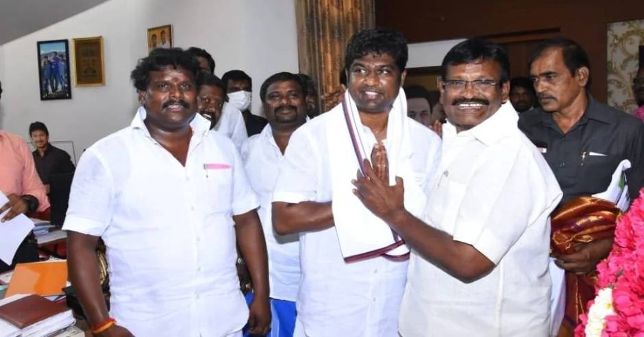 ADMK candidate joined DMK after Local body election victory