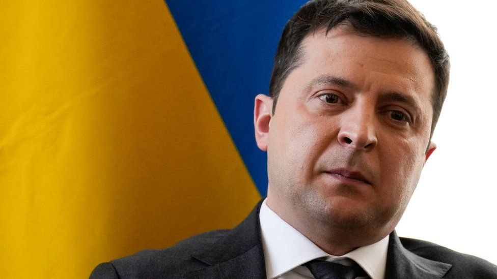 Ukraine President Zelensky Signs Membership Application of EU