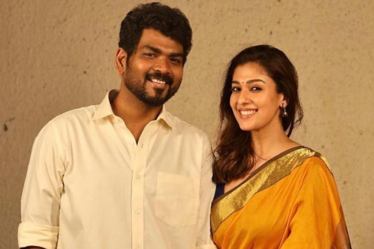 vignesh shivan and nayantahra found with new car for blessing