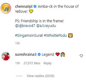 suresh raina comments on csk post fans become emotional