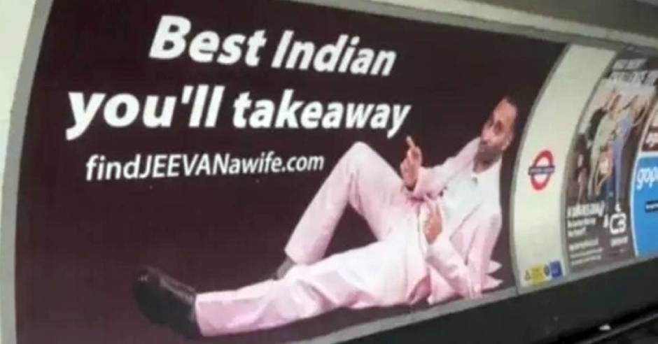 Man puts huge billboards at tube station in search for wife