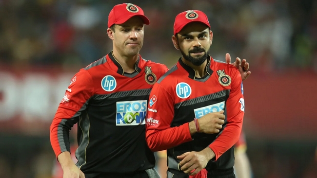 AB devilliers to join In RCB again because of kohli 