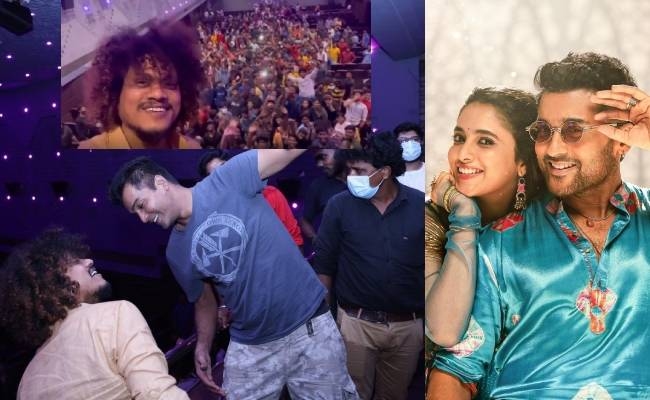 Arabic kuthu song playing in the interval of ET 