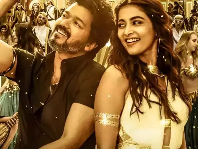 Arabic kuthu song playing in the interval of ET 