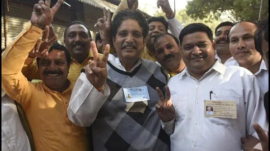 UP Election Result : Sunil Sharma wins by record victory margin