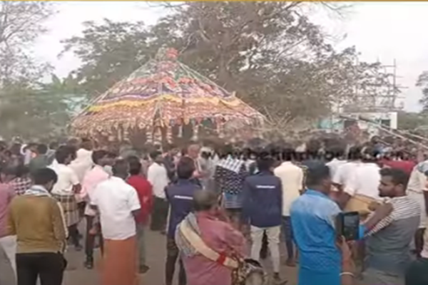 A unique chariot festival celebrated over 100 years