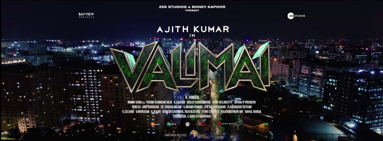 Ajith Kumar Starring Valimai Zee5 OTT Release with 4K and DOLBY