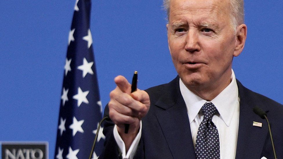 Nato will respond if Russia uses chemical weapons says Biden