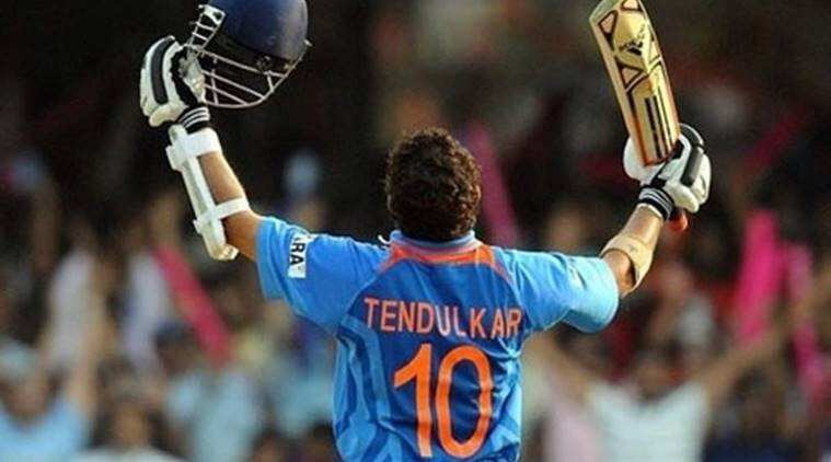 Sachin shares a cricket match video that went viral