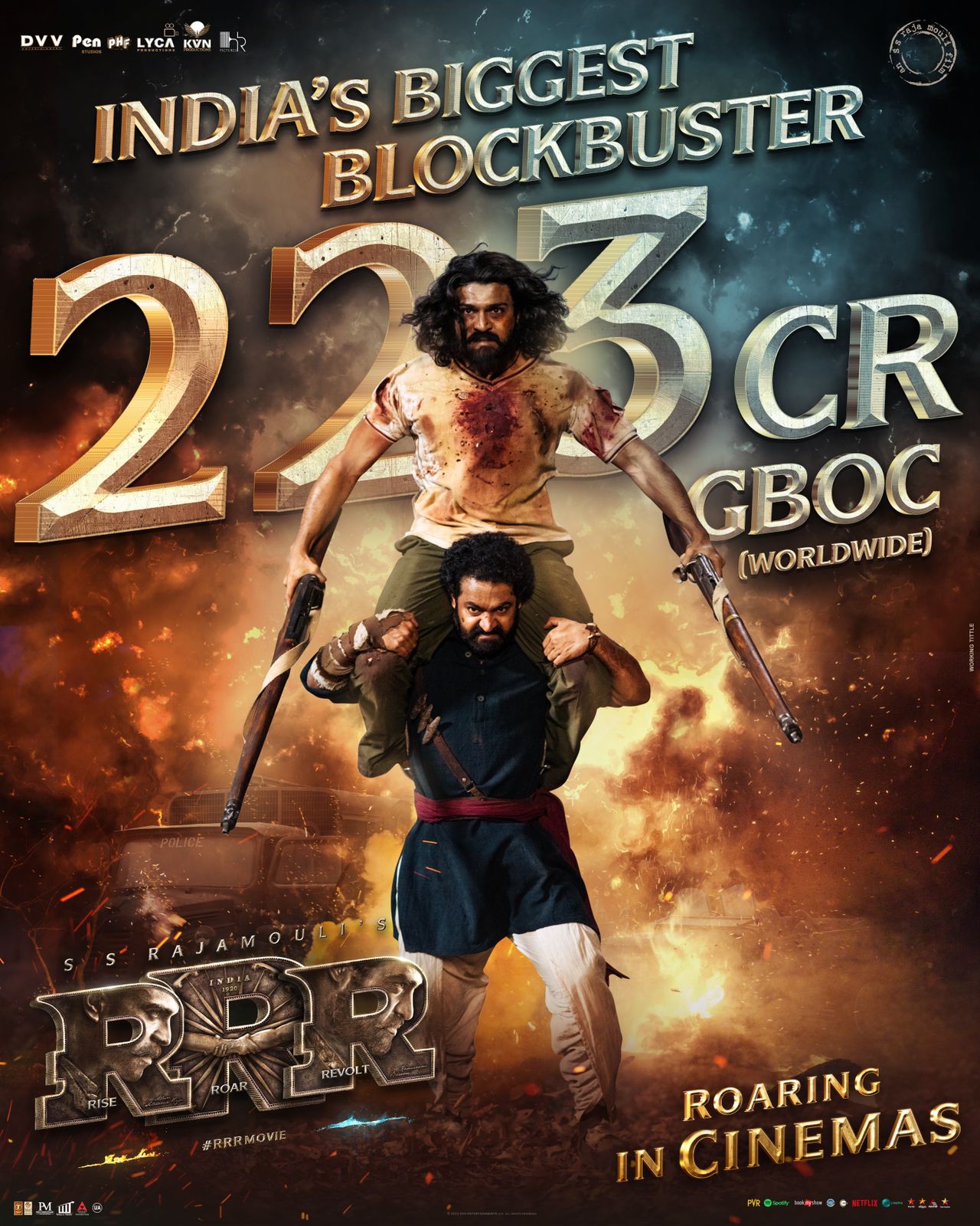 RRR Movie day 1 box office collections crossing Baahubali 2