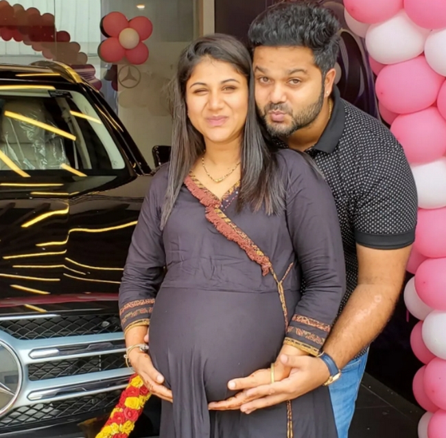 Raja Rani Alya manasa gives birth to boy baby