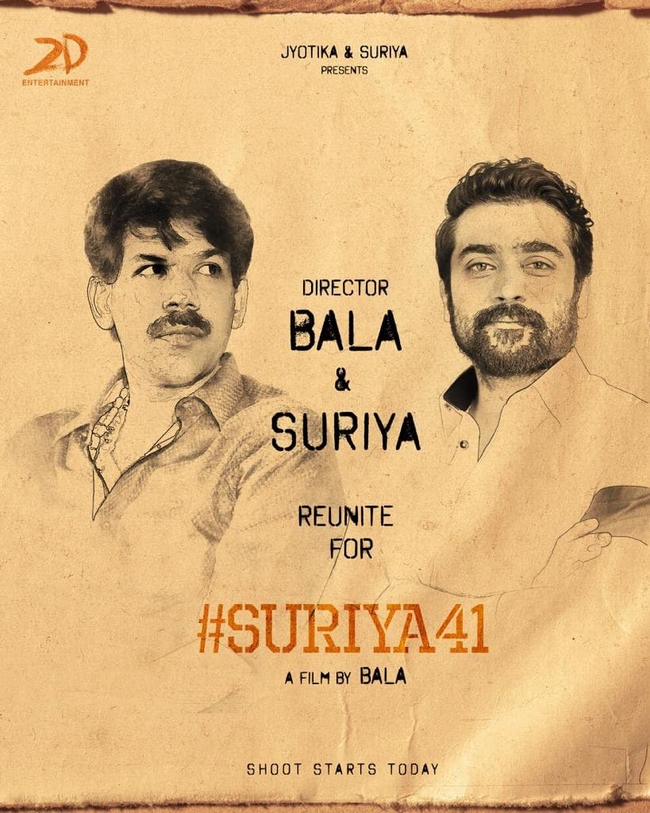 Suriya happy about acting in bala direction after 18 years