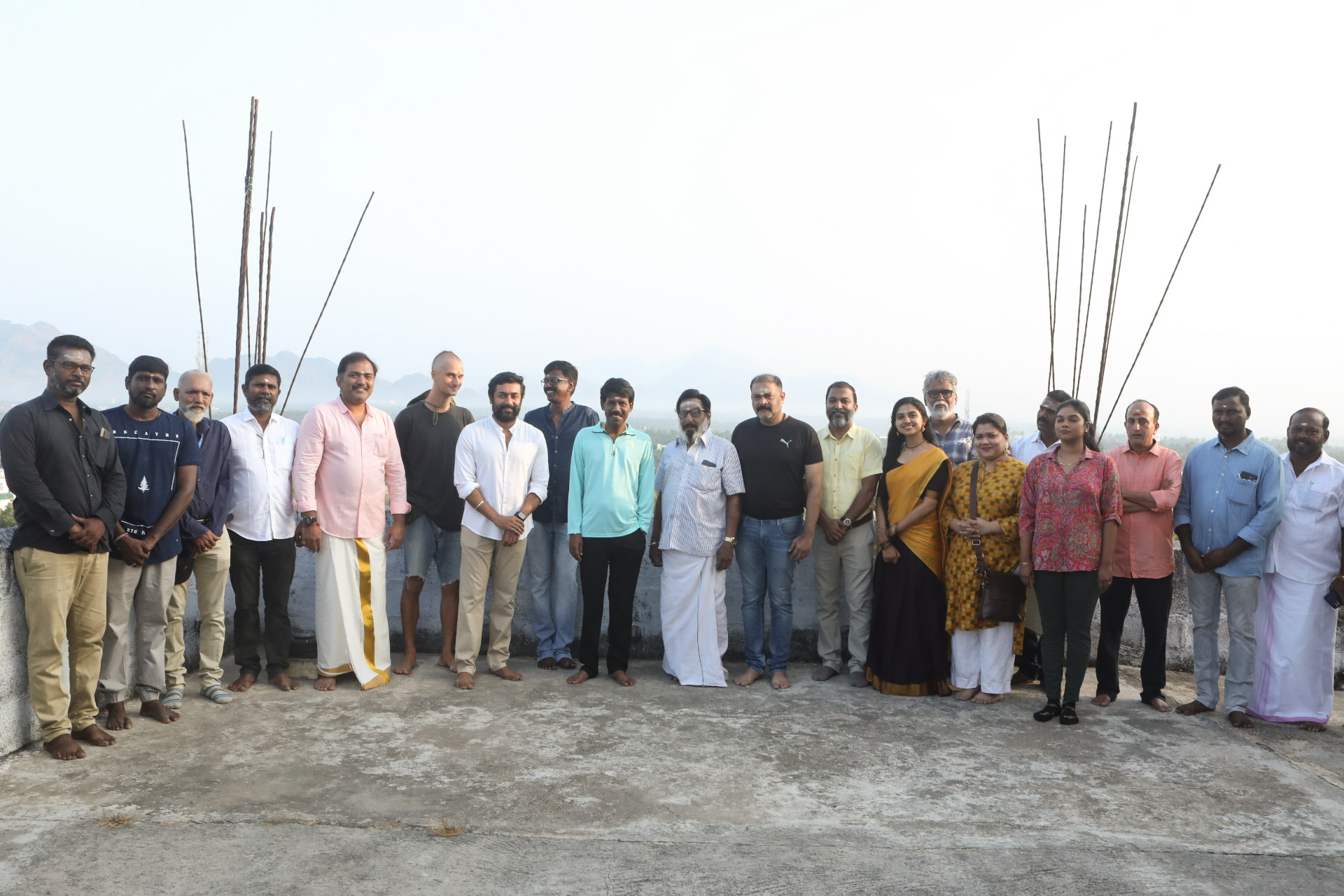 Director Bala Suriya film shoot begins in Kanyakumari