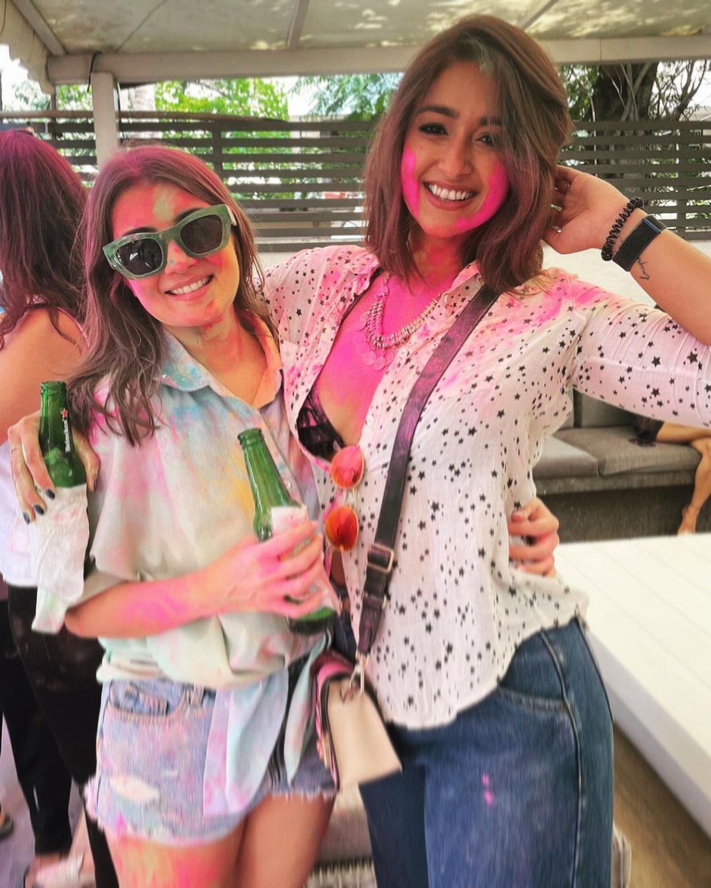 ileana d cruz holi celebration with her friends viral photos