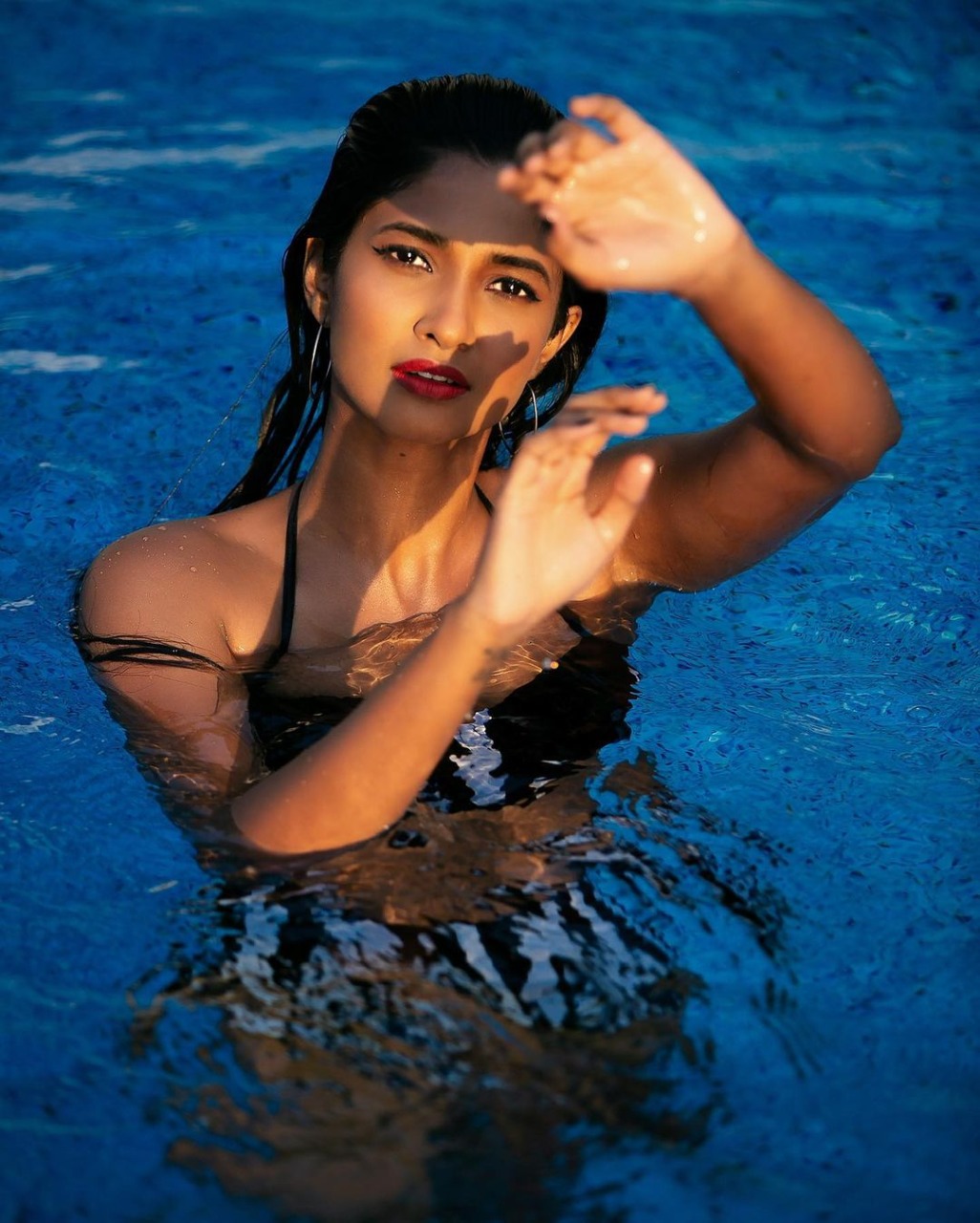 keerthy pandian latest bikini photo shoot goes viral on social media