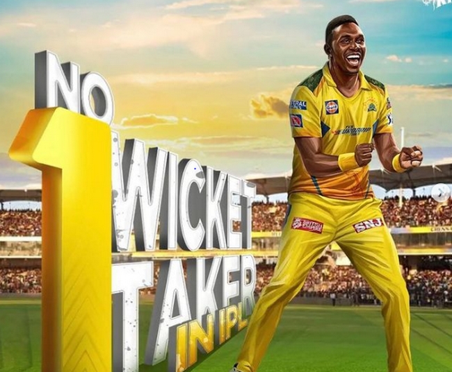 Dwayne bravo becomes the most wicket taker in IPL