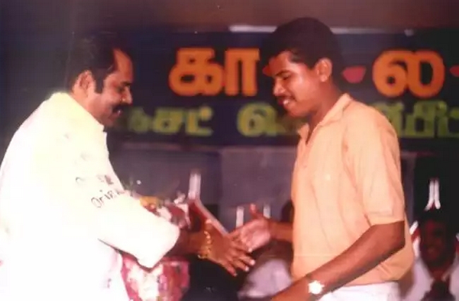 Director Shankar met KT Kunjumon and got blessings 