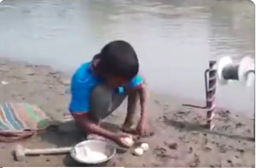 Anand Mahindra Praises boy fishing technique 