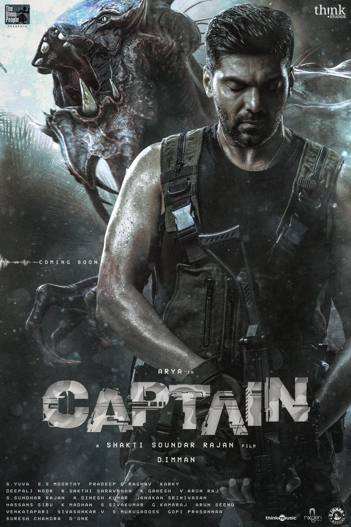 Arya - Simran - Aishwarya Lakshmi starrer “Captain” Movie First Look revealed