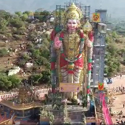 World tallest Murugan idol In salem opened today for devotees