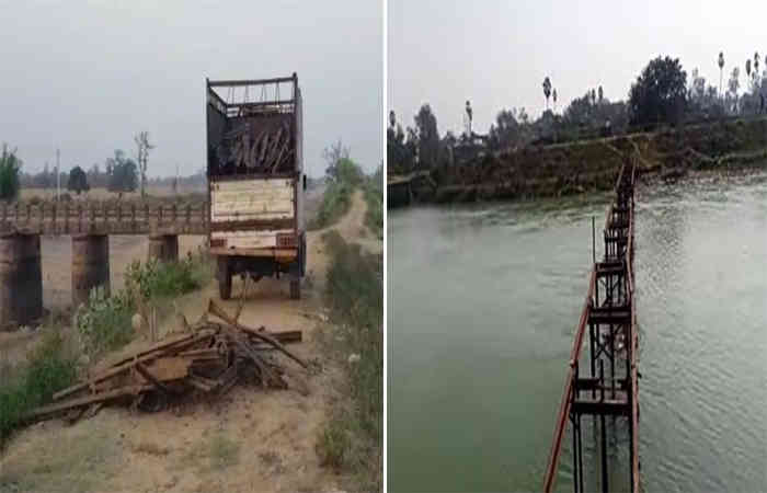 Bihar thieves steal 60 feet long river bridge in three days